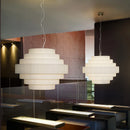 Elegant nordic fabric pendant light for interior decoration