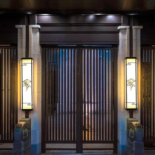 Chinese waterproof outdoor wall light for garden and pathways - vue 2 sur 14