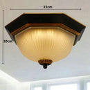 Vintage retro LED ceiling light classic design