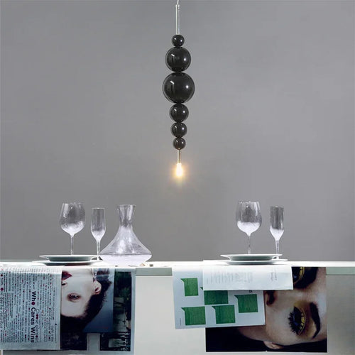 Modern pendant light for restaurant and shop decor - vue 5 sur 12