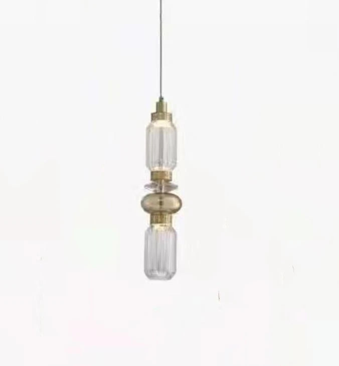 Italian designer glass pendant light for elegant interiors - vue 10 sur 12
