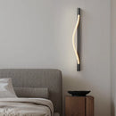 Modern minimalist stainless steel wall light with elegant design