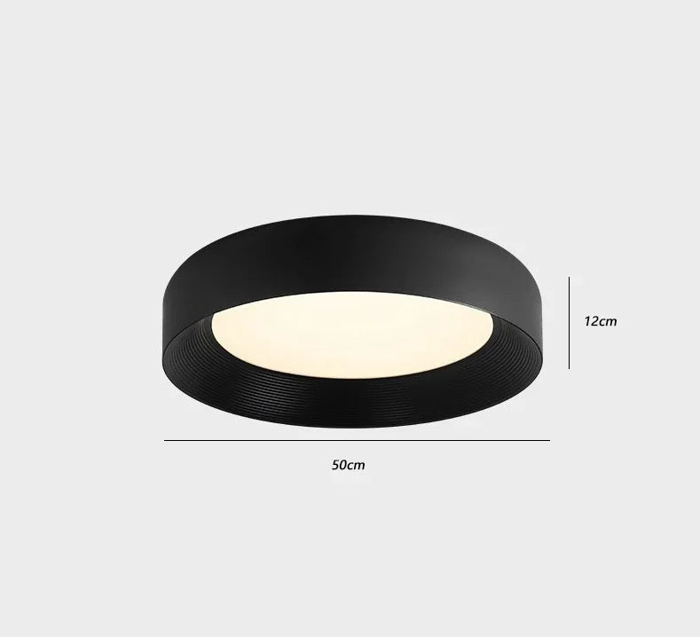 Italian minimalist LED ceiling light modern design for interior decor