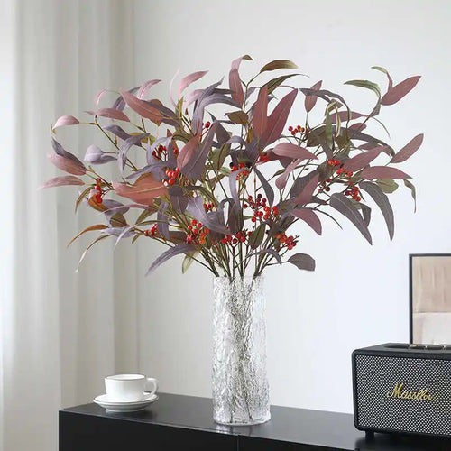 simulation of long branch eucalyptus floral decoration for all occasions - vue 2 sur 8
