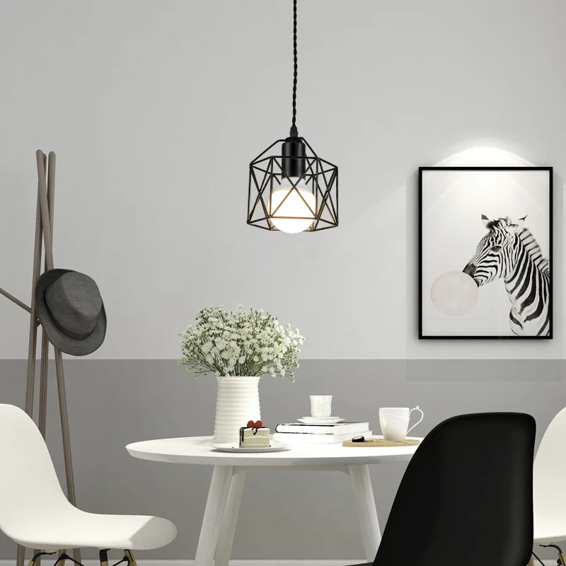 Modern iron pendant light for elegant interior decoration