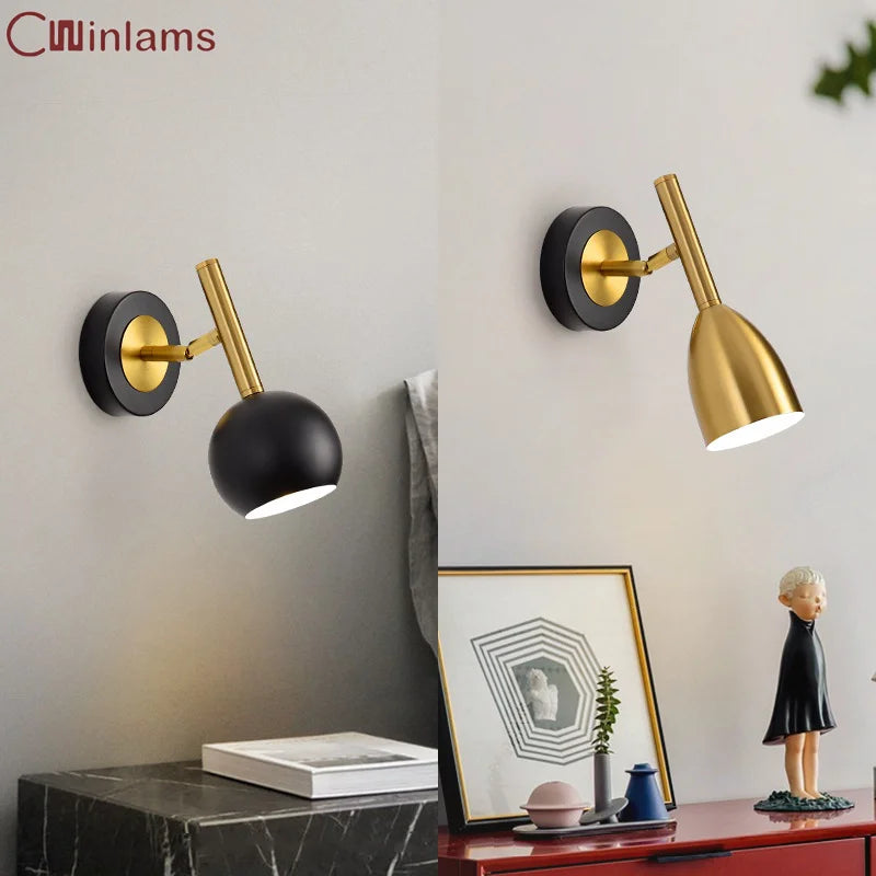 modern wall light for reading and elegant atmosphere