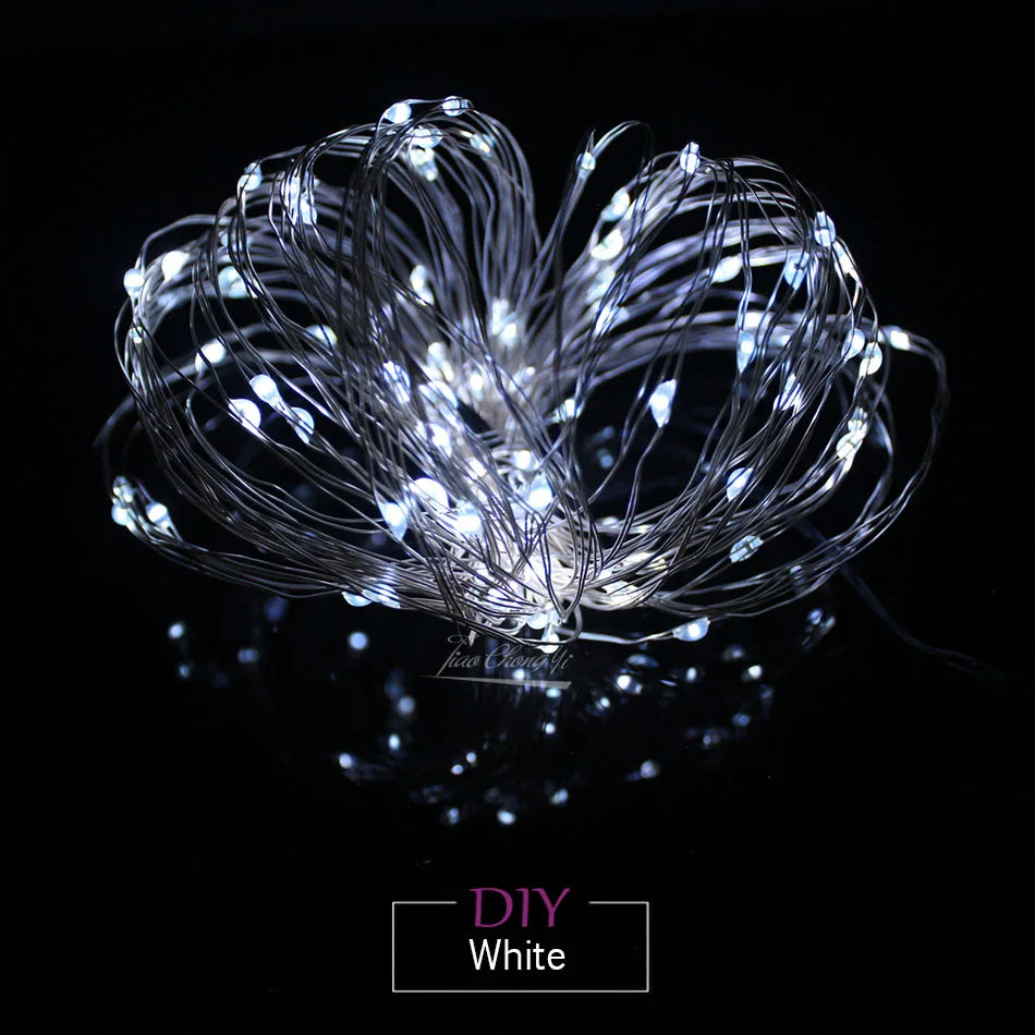 Waterproof LED string lights for party and wedding decorations