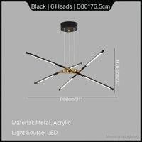 Modern creative chandelier for bars and restaurants with unique ambience