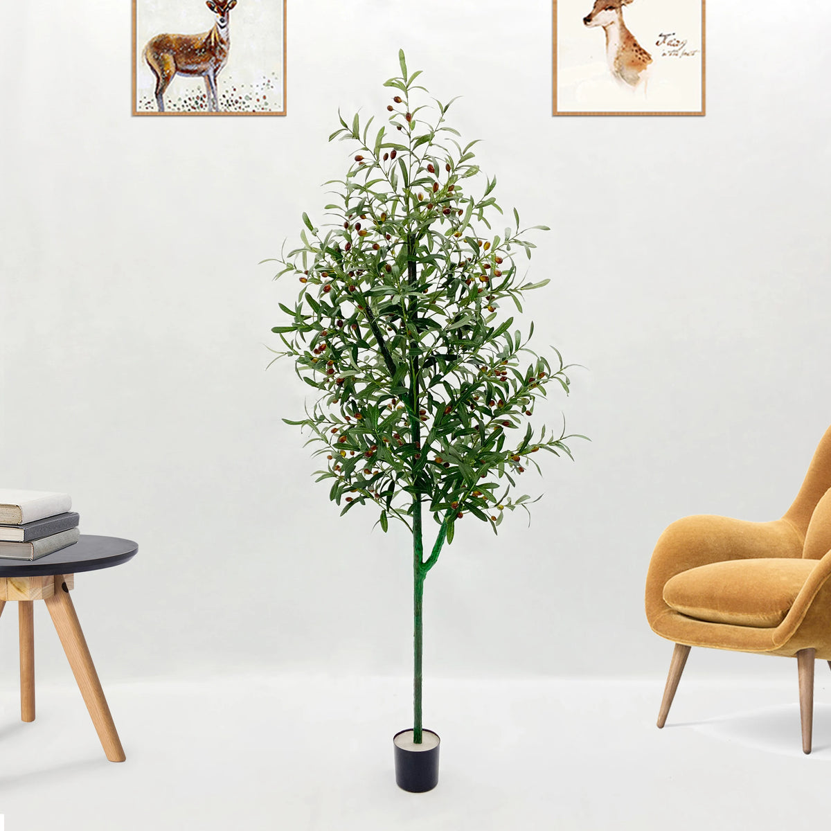 Artificial potted plant for modern interior decoration - vue 11 sur 12