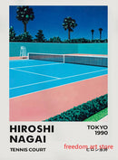 Vintage Japanese 80s art posters by Hiroshi Nagai