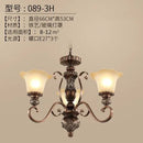 Nordic vintage-style chandelier for elegant indoor lighting