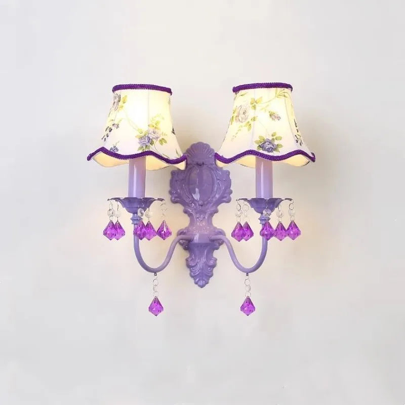 Decorative LED wall light for children's room and hallway