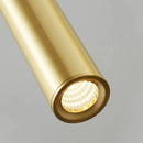 Minimalist brass pendant light for hotel