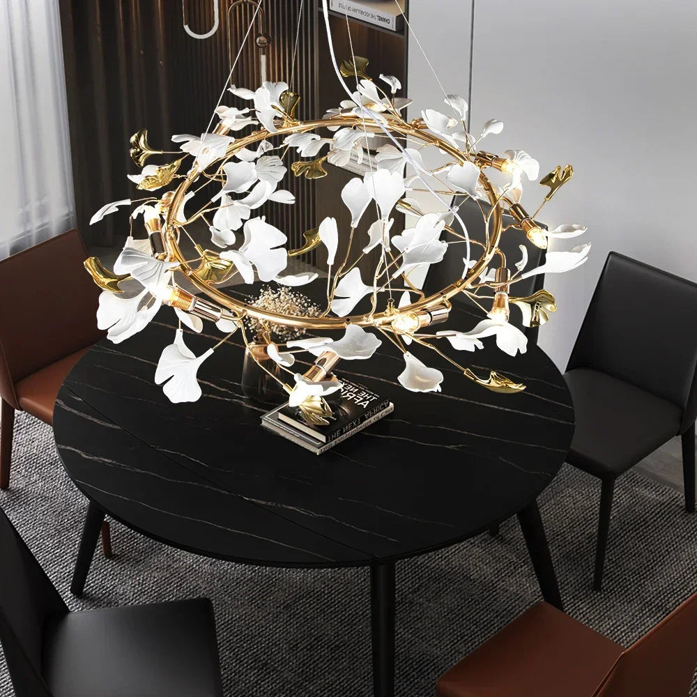Decorative Nordic pendant light with elegant designer shade