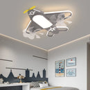 Nordic LED airplane ceiling light for modern children's room