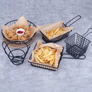 Stainless steel chips basket for fried foods