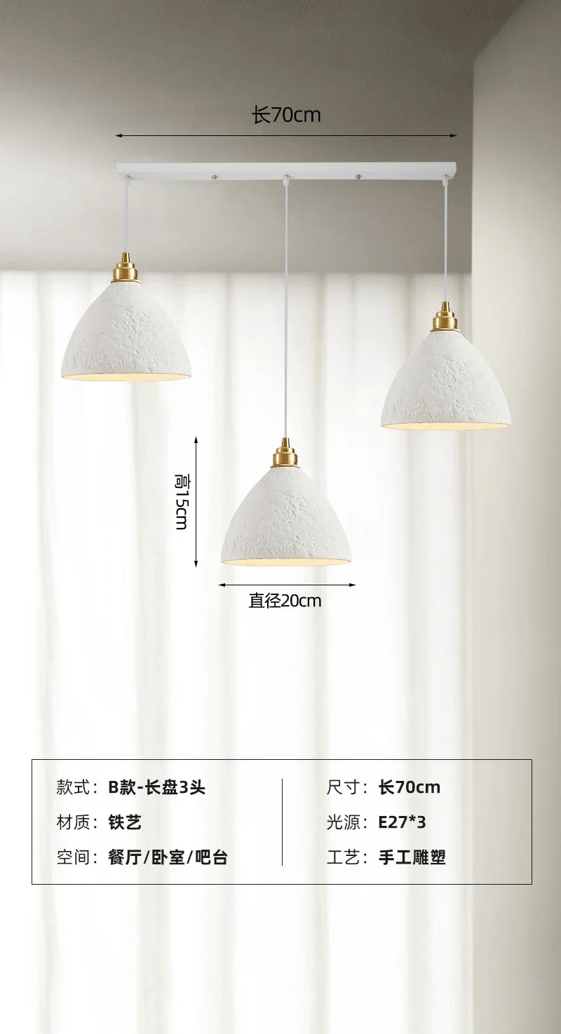 Handcrafted wabi-sabi pendant light for modern Japanese ambience - vue 10 sur 16