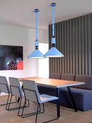 Modern minimalist luxury leather pendant light