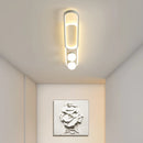 Modern LED ceiling light for foyer, hotel lobby and home