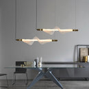 Contemporary LED acrylic designer chandelier modern lighting 2024