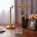 Retro industrial style bronze desk lamp for work