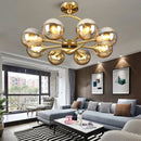 Simple post-modern Nordic chandelier in modern American style