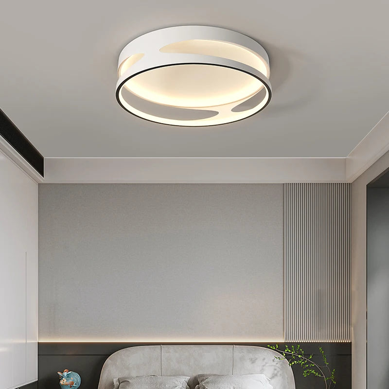 Modern nordic minimalist recessed LED ceiling light decorative fixture