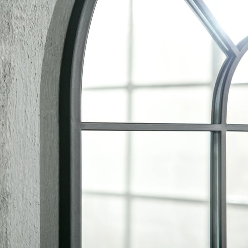 decorative window-style wall mirror for interiors - vue 7 sur 7