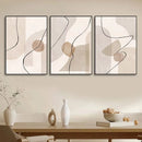 Modern geometric abstract wall art painting for home decor