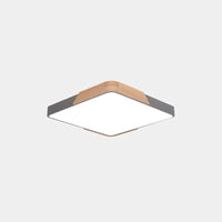 Nordic solid wood artistic chandelier with simple modern macaron style