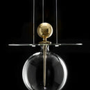 Postmodern glass chandelier for interior decoration