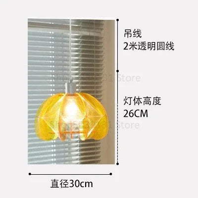 Nordic acrylic pendant light for modern decor - vue 15 sur 14