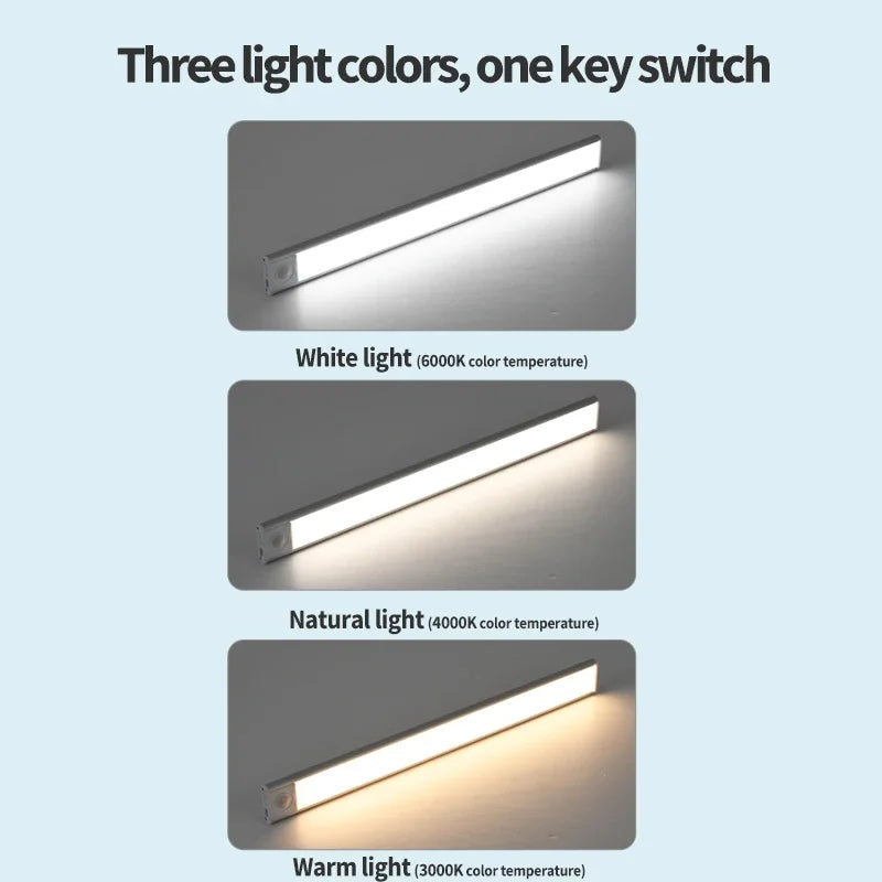Ultra slim LED lights with motion sensor - vue 3 sur 18