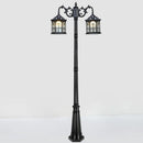 European style solar floor lamp