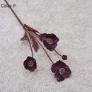 New artificial poppy flower garden decor for parties