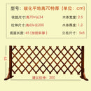 solid wood fence for garden and pets