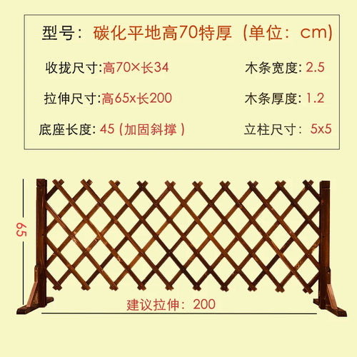 solid wood fence for garden and pets - vue 22 sur 22