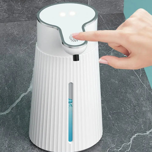 wall mounted automatic soap dispenser quick refillable sensor - vue 4 sur 8