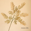 Artificial mimosa plant for rustic decor and photography accessories