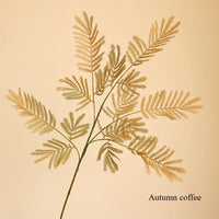 Artificial mimosa plant for rustic decor and photography accessories