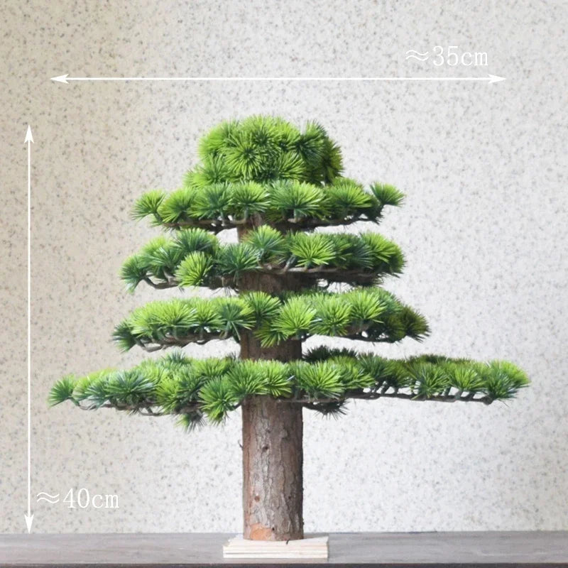 Chinese style artificial bonsai tree for indoor and outdoor decor - vue 6 sur 22