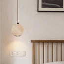 Contemporary natural stone pendant light for modern interiors