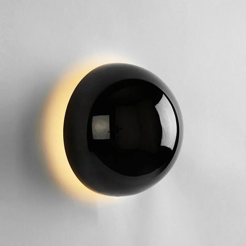 Modern nordic LED wall light for night-time decoration - vue 3 sur 11