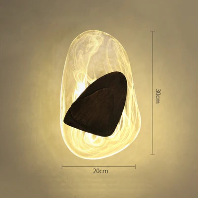 Postmodern LED wall light indoor decorative fixture
