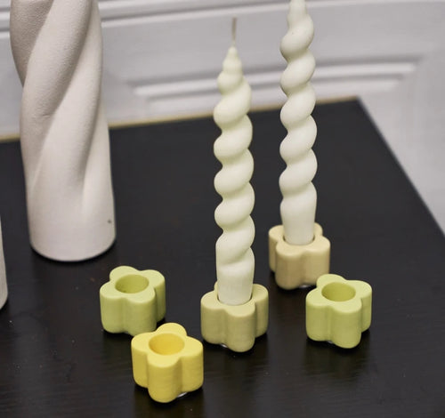 ceramic candlestick for decoration and jewelry holder - vue 6 sur 15
