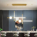 Modern minimalist design chandelier for contemporary interiors