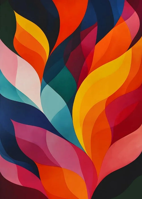 Abstract painting contemporary wall art aesthetic decoration