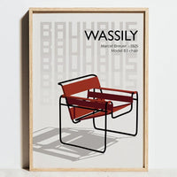 Geometric Bauhaus posters for modern wall decoration