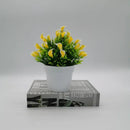 Artificial bonsai flower in pot for indoor and outdoor decoration