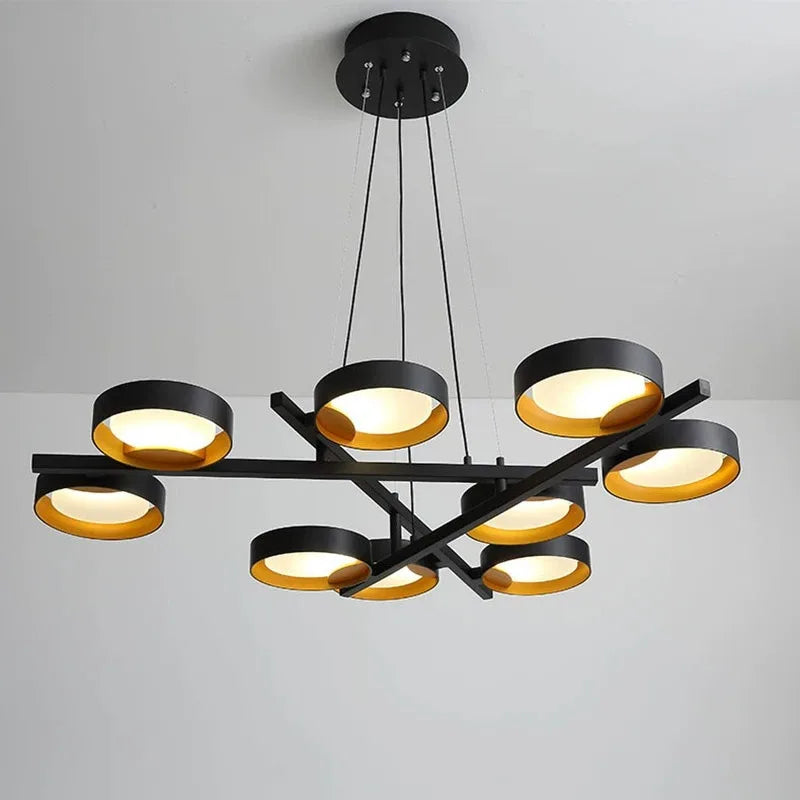 Modern Nordic Italian chandelier for bright interiors